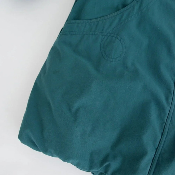 Vintage Sequence Green  Puffer 80% Down w/ Real Feathers Size 14 - Picture 8 of 16